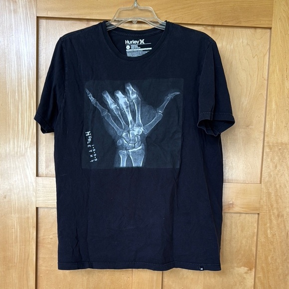 Hurley Black X-Ray Graphic Tee - Picture 1 of 5